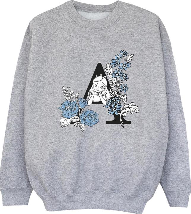 Immagine prodotto Disney Felpa da bambino Alice nel Paese delle Meraviglie lettera A (152, 158)