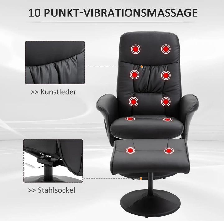 Produktbild Jamb Massagesessel mit Fussstütze