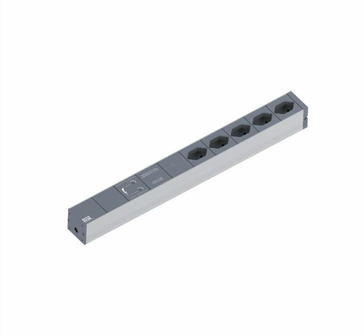 Image du produit Bachmann IT PDU Basic 1U (5 x, Type 13, 3 m)