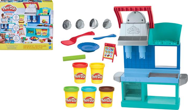 Actual product image Play-Doh Kitchen Creations Colourful Restaurant Kitchen Play Set