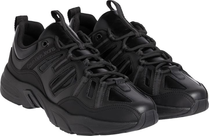 Produktbild Calvin Klein Retro Tennis Lace Up Heren Sneakers Zwart - Maat 42 (42)