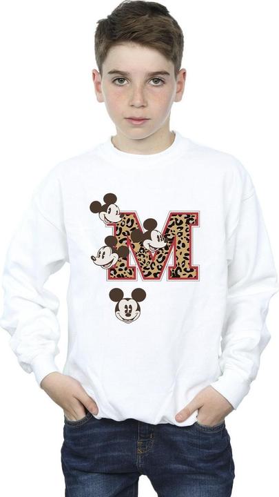 Actual product image Disney Boys Mickey Mouse M Faces Sweatshirt (128)