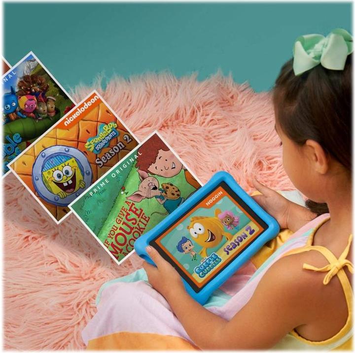 Image du produit Amazon Fire HD 8 Kids Tablet (2022) WiFi 32GB avec étui bleu B09BG5XG95 (8", 32 Go, Bleu)