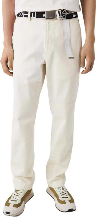 Actual product image Lacoste Mens Live Heritage Organic Cotton Patchwork Trousers (32)
