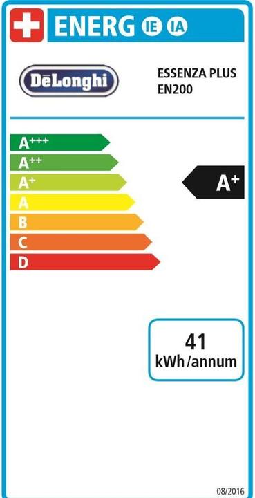 Energie-Label De'Longhi Essenza Plus (NESPRESSO Original)