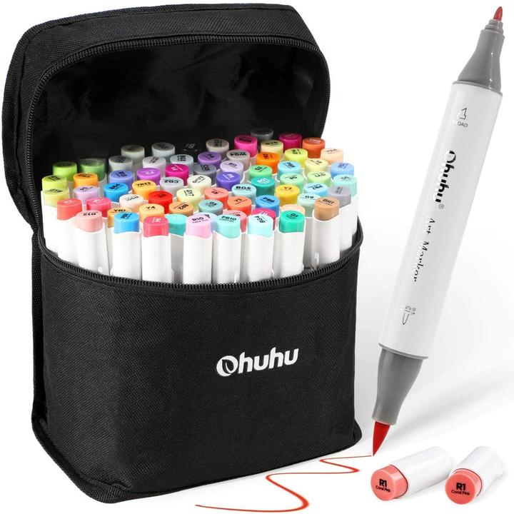 Produktbild Ohuhu Honolulu B Kunstmarker (Mehrfarbig, 72 x)