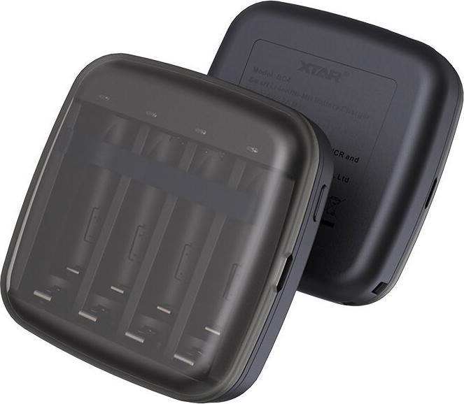 Image du produit Xtar BC4 Chargeur de batterie pour R03 / AAA et R6 / AA Li-Ion 1 5V / NiMH rechargeables (1 pcs, AAA, AA, Piles rechargeables + chargeur)