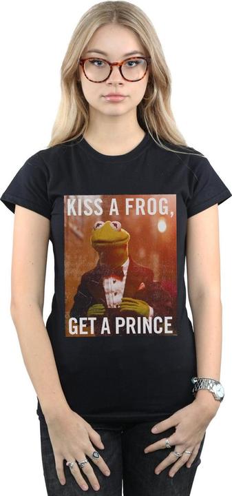 Immagine prodotto Disney The Muppets Kiss A Frog Get A Prince Maglietta Donna (L)