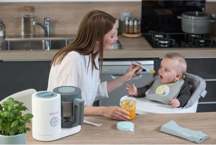 Actual product image Beaba Baby Cook Neo Foodprocessor- Grey