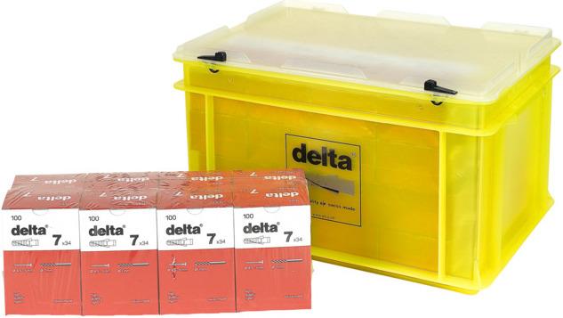 Produktbild Delta Nylondübel (3200 Stk.)