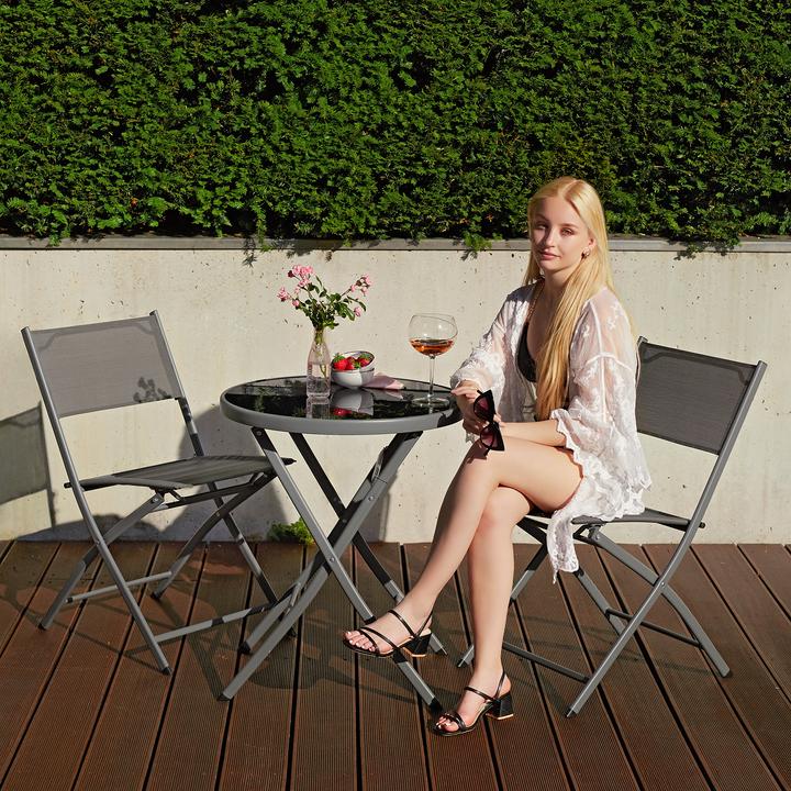 Immagine prodotto tectake Set da giardino Düsseldorf (60 cm)