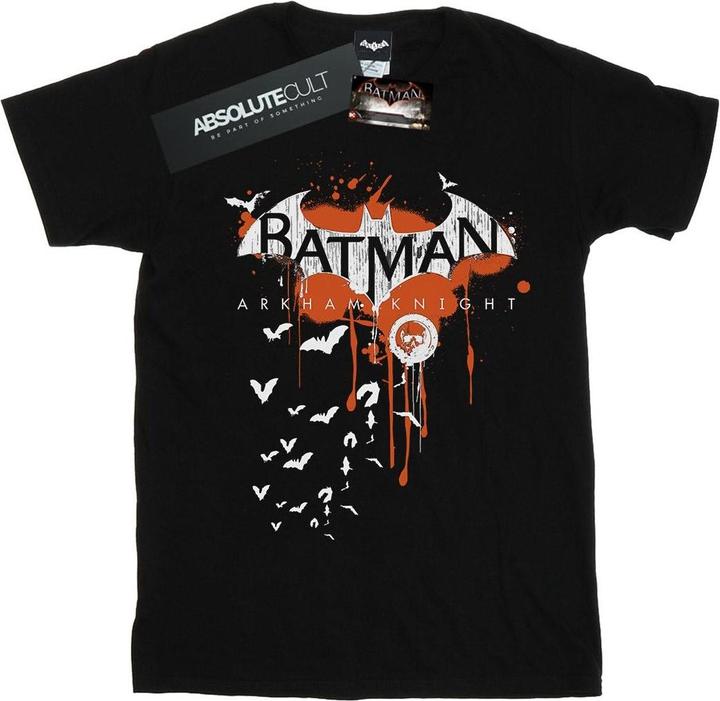 Batman Arkham Knight TShirt mit HalloweenLogo Jungen