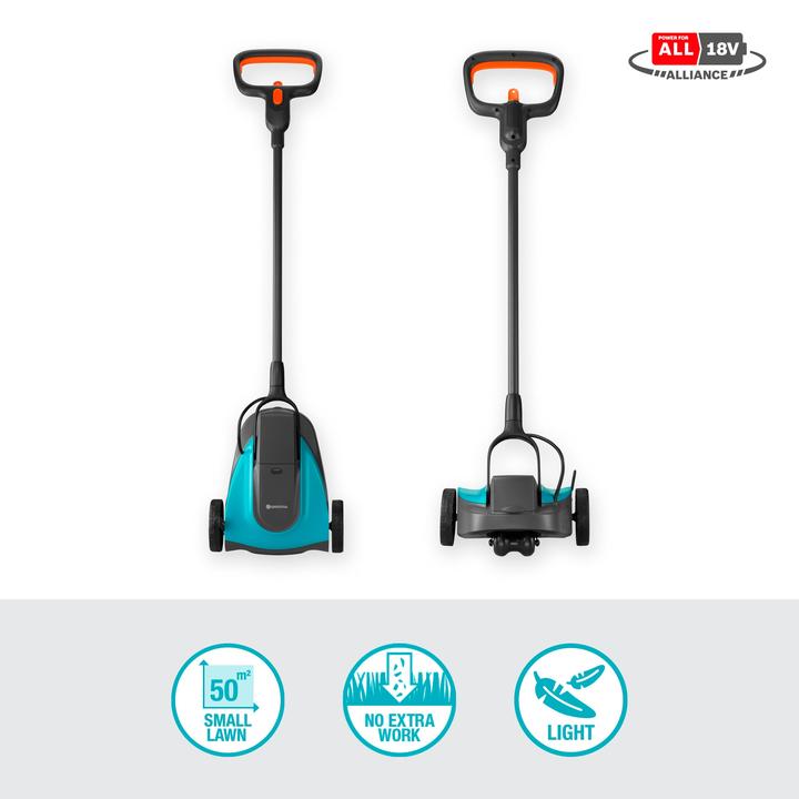 Produktbild Gardena HandyMower 22/18V P4A Ready-To-Use Set (Akkubetrieb)