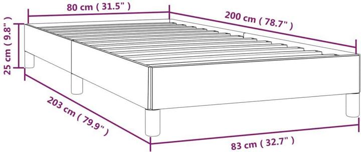 Image du produit VidaXL Germano (80 x 200 cm)