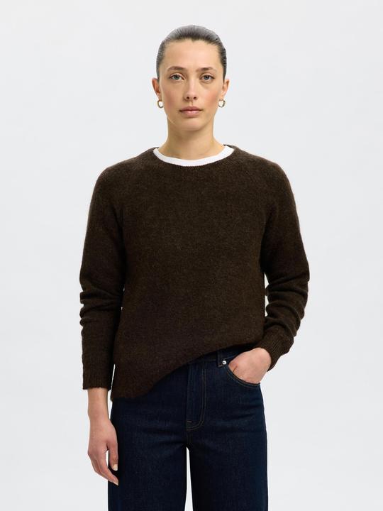 Produktbild Selected Femme Slflulu Ls Knit O-Neck Noos (XL)