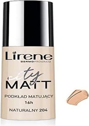 Immagine prodotto Lirene City Matt Fluid Opacizzante e Levigante Viso 204 Naturale 30Ml