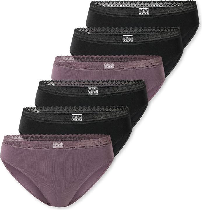 Immagine prodotto Schiesser Confezione da 6 slip in cotone 95/5 Rio (38, M, confezione da 6)