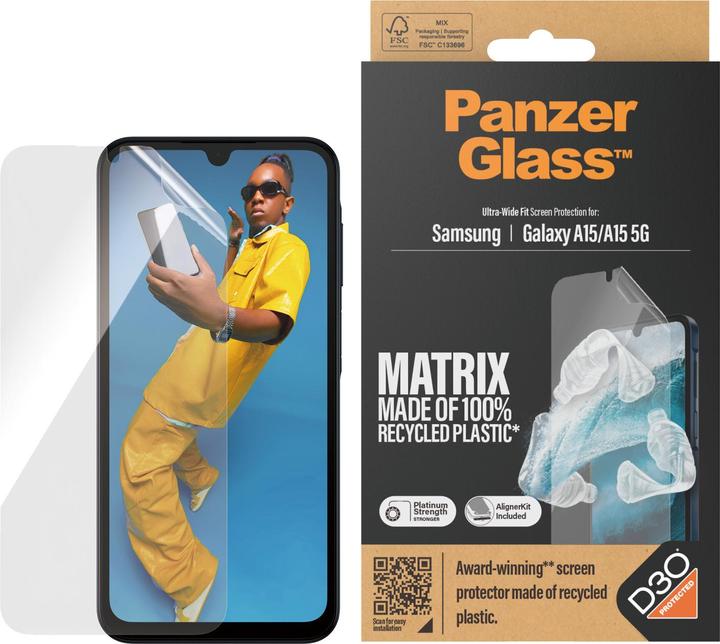 Image du produit PanzerGlass Matrice (1 pièce(s), Samsung Galaxy A15 5G, Samsung Galaxy A15)