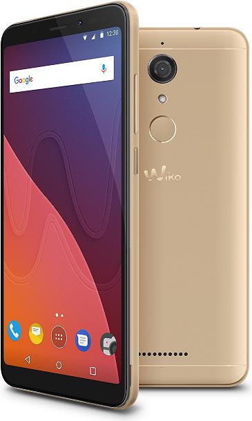 Actual product image Wiko View (32 GB, Gold, 5.70", Dual SIM + SD, 13 Mpx, 4G)