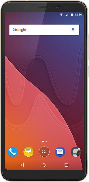 Actual product image Wiko View (32 GB, Gold, 5.70", Dual SIM + SD, 13 Mpx, 4G)