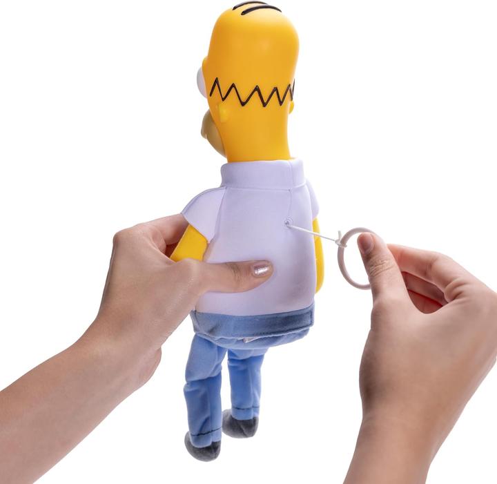 Image du produit Jakks Pacific Peluche des Simpson parlant Homer 33 cm *version anglaise (33 cm)