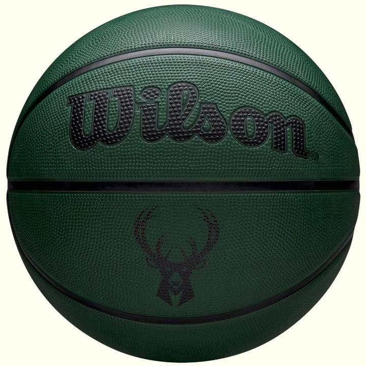 Actual product image Wilson NBA-Team Tribut Solid Milwaukee Bucks Basketball