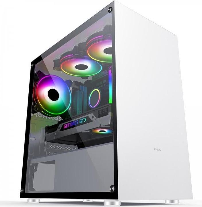 Produktbild M & M's PC-Gehäuse MS FIGHTER S301 Weiss