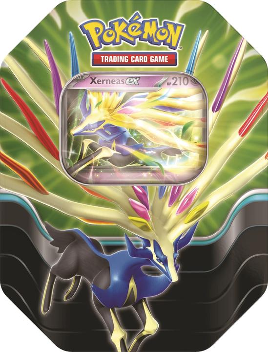 Produktbild Pokémon Spring Azure Legends Tin - Xerneas EX - EN (Englisch, Tin)