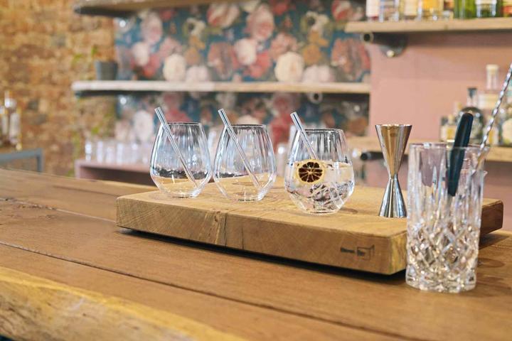Image du produit Nachtmann Paille en verre courte Set/4 avec brosse (4 x)