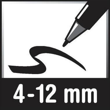 Produktbild Edding Permanent Marker 800 (Rot, 12 mm, 1 x)