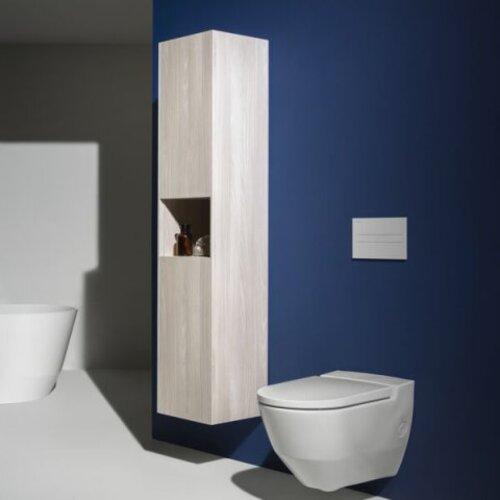 Immagine prodotto Laufen WC doccia a parete CLEANET NAVIA deep 4.5/3 l flush rim 370x580mm bianco opaco