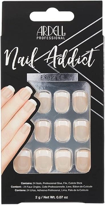 Produktbild Ardell Nail Addict - Nail Addict Classic French (Nagelutensil, Nude)