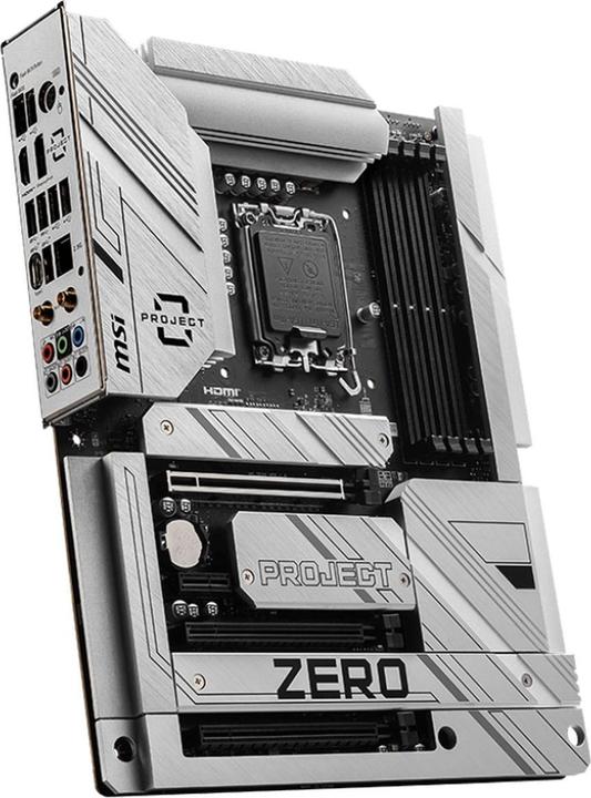 Produktbild MSI Z790 PROJECT ZERO (LGA 1700, Intel Z790, ATX)
