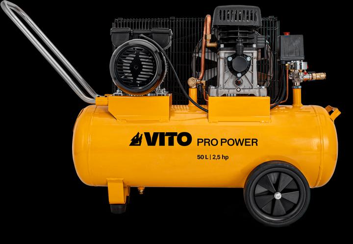 Produktbild VITO Keilriemengetriebener Kompressor 50 l (8 Bar, 50 l)