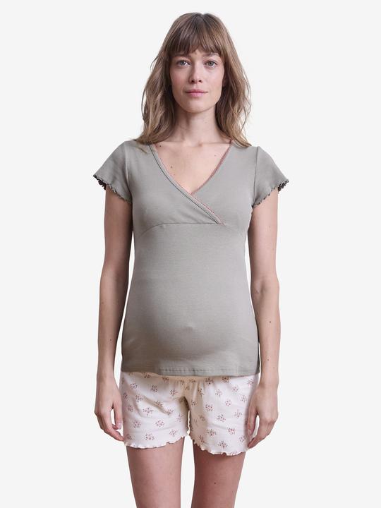 Image du produit Vertbaudet Kurzer Schlafanzug für Schwangerschaft & Stillzeit Oeko-Tex (W36/L38)