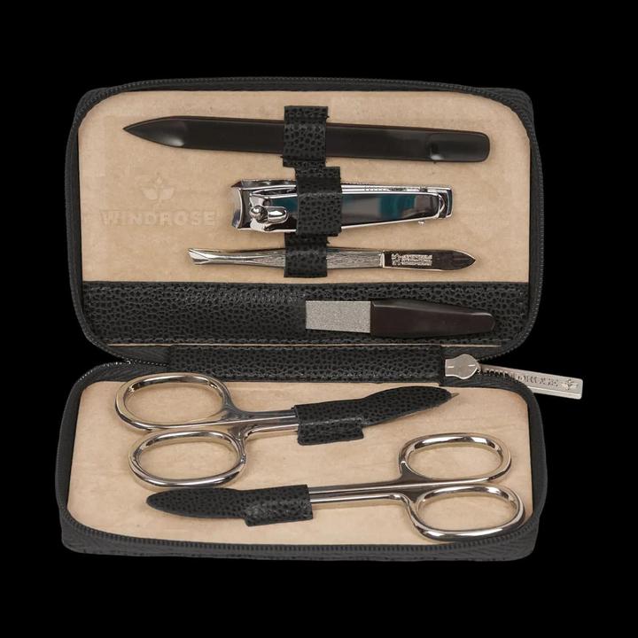 Windrose Beluga Manicure-Etui 13 cm Leder