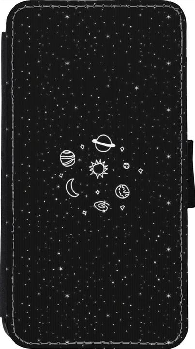 Immagine prodotto PhoneLook Cover Portafoglio nero Space Doodle (Apple iPhone 11 Pro)
