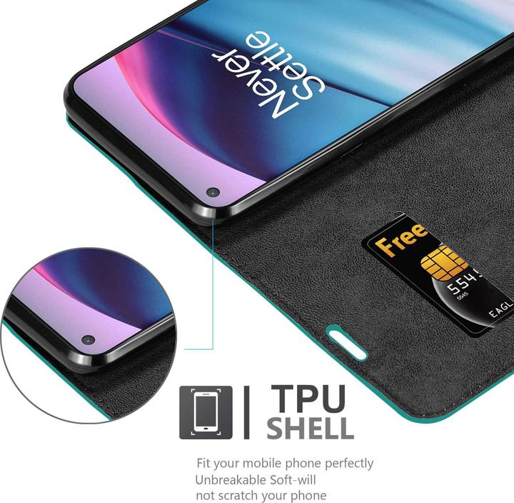 Image du produit Cadorabo Book Invis. Étui magnétique (OnePlus Nord CE 5G)