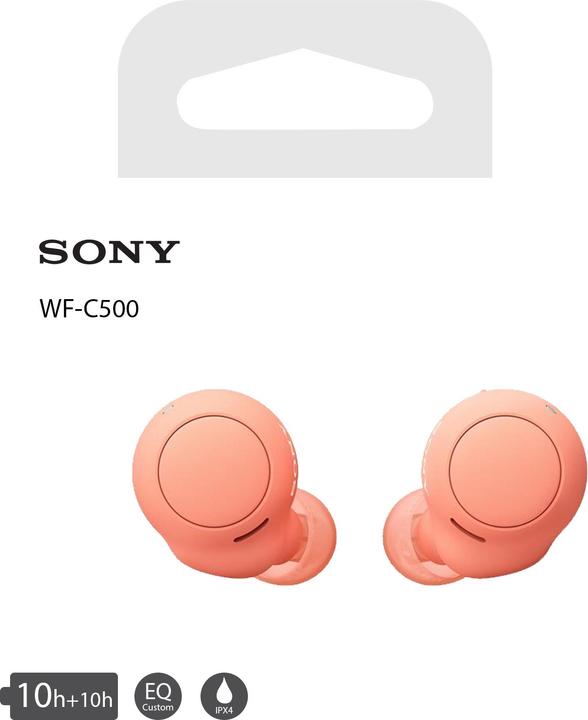 Produktbild Sony WF-C500 (keine Geräuschunterdrückung, 10 h, Kabellos)
