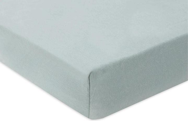 Actual product image Jollein Fixed sheet jersey 60 x 120 cm, Sea Green (60 x 120 cm)