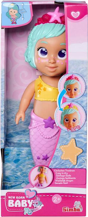 Image du produit Simba Poupée de bain sirène