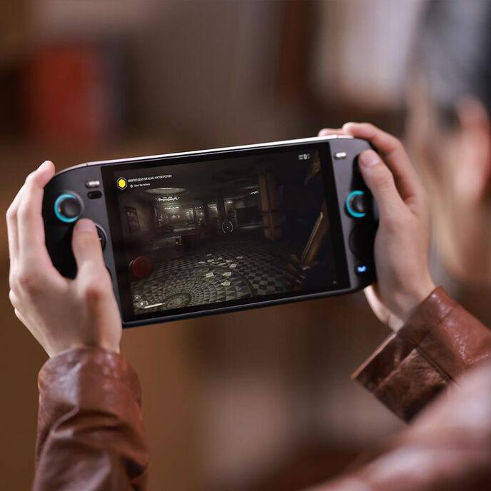 Actual product image Ayaneo Kun Handheld Konsole – 16 GB LPDDR5X, 512 GB SSD, Black Feather
