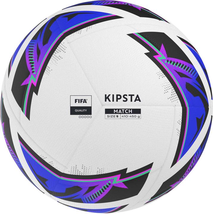 Image du produit Kipsta Ballon de football d'entraînement taille 5 Hybrid 2 - FIFA Quality Match Ball blanc