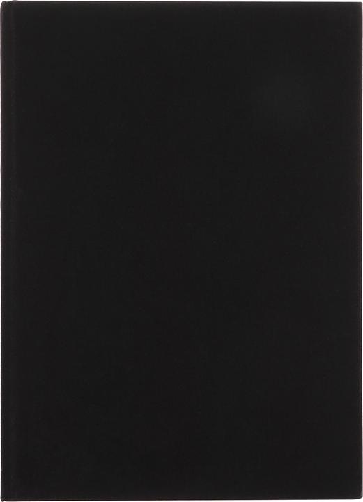 Neutral Notizbuch A4 schwarz (A4, Blanko, Harter Einband)