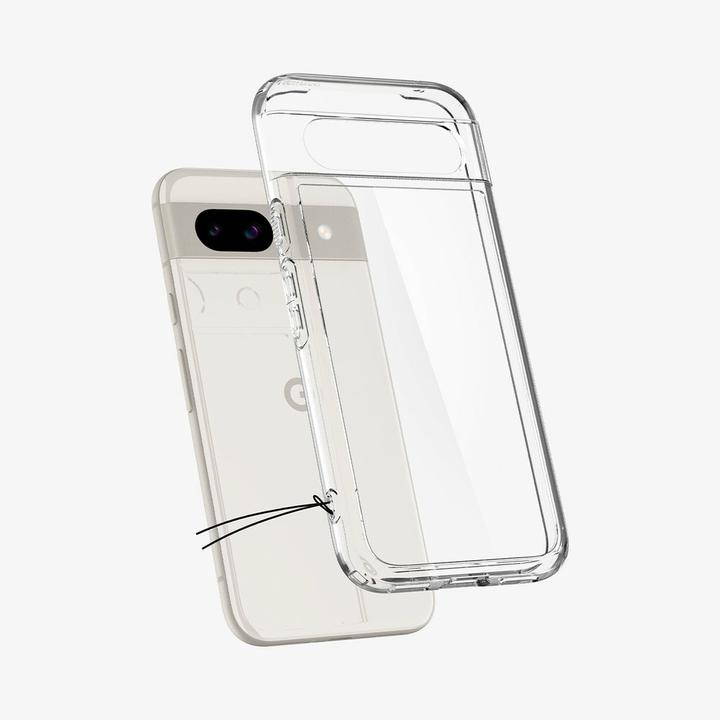 Immagine prodotto Spigen Cover posteriore ultra ibrida in TPU trasparente per Google Pixel 8a (Google Pixel 8a)