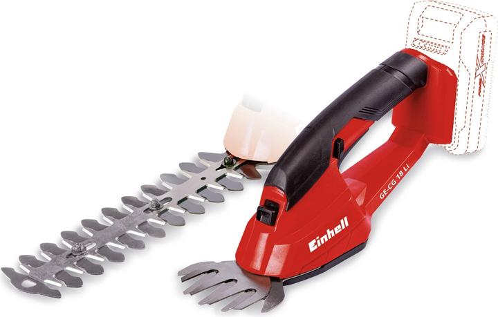 Einhell cordless grass and shrub shears (Cordless hedgecutters)