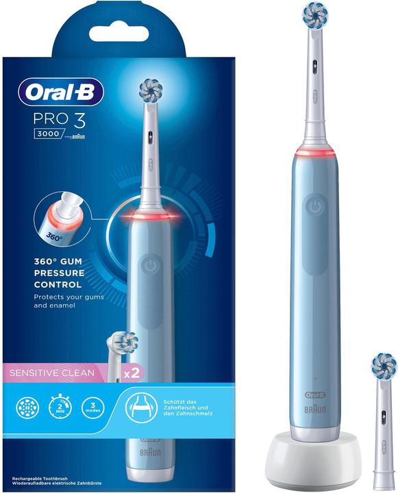 Image du produit Oral-B Pro 3 3000 (Brosse à dents oscillo-rotative)