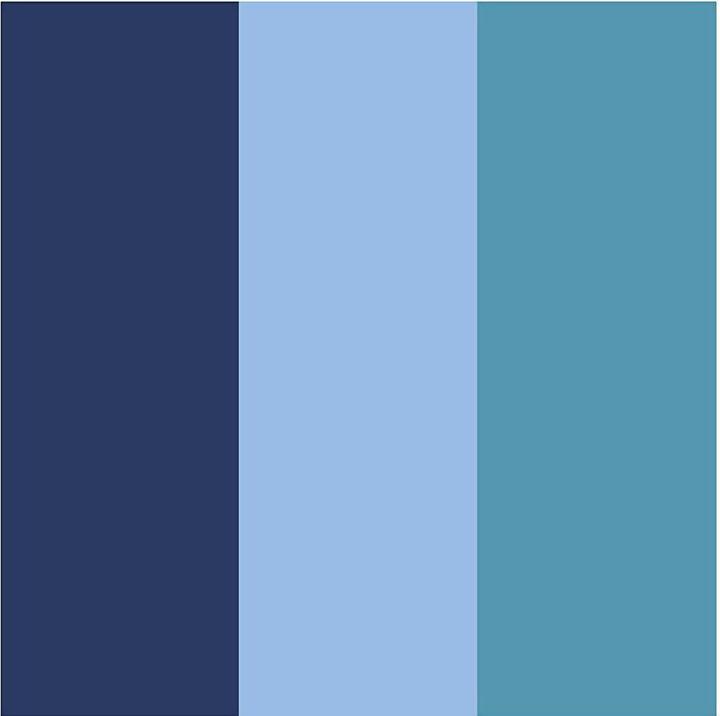 Image du produit Creativ Company Marqueur acrylique (Bleu, Bleu clair, Bleu aqua, 2 mm, 3 x)