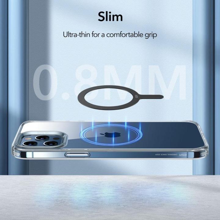 Immagine prodotto ESR Halolock Magsafe Anello Magnetico Universale Confezione Da 2 Pezzi Nero