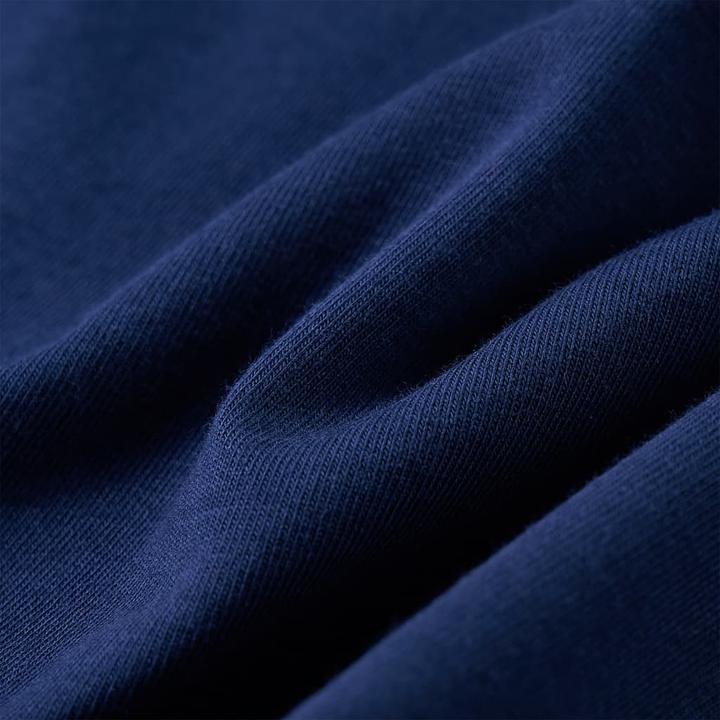 Immagine prodotto VidaXL Camicia da bambino a maniche lunghe blu navy 116,Materiale: 95 % cotone (116)